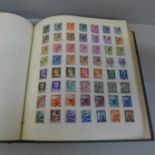 Stamps; worldwide collection in Devon album