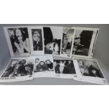 EMI promotional photographs; Iron Maiden, Madonna, Debbie Harry, Morrisey, Talk Talk, Sigue Sigue