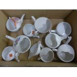 Military and Hospital Patient invalid feeding cups with spouts