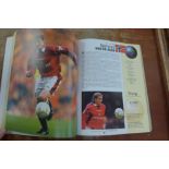 World Cup book signed by Schmeichel, Zola, Ince, Vialli, etc.