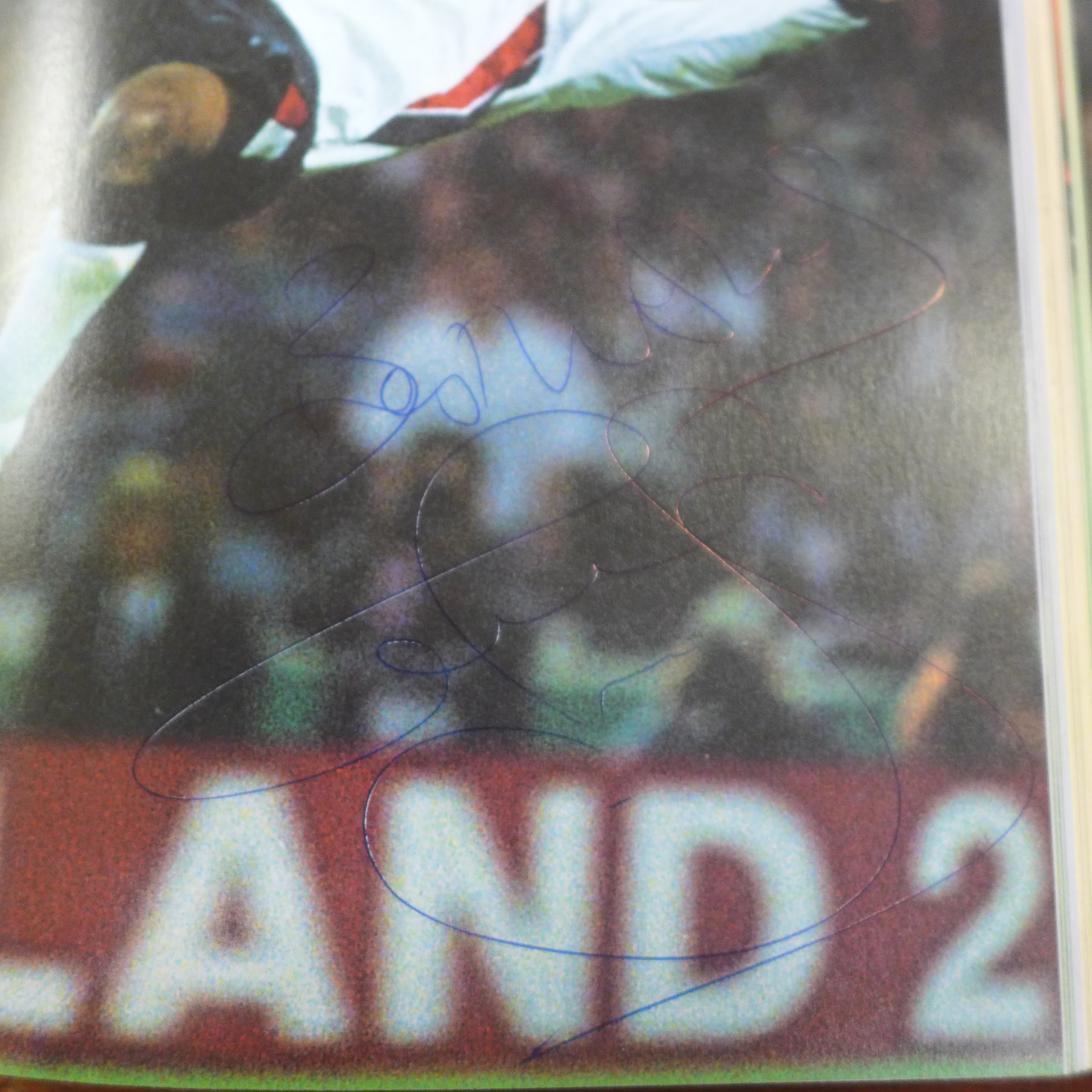 World Cup book signed by Schmeichel, Zola, Ince, Vialli, etc. - Image 4 of 4