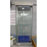A jewellery display cabinet, 79cm **PLEASE NOTE THIS LOT IS NOT ELIGIBLE FOR POSTING AND PACKING**