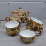 An oriental tea service **PLEASE NOTE THIS LOT IS NOT ELIGIBLE FOR POSTING AND PACKING**