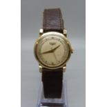 A 10kt gold filled Longines Art Deco wristwatch, boxed