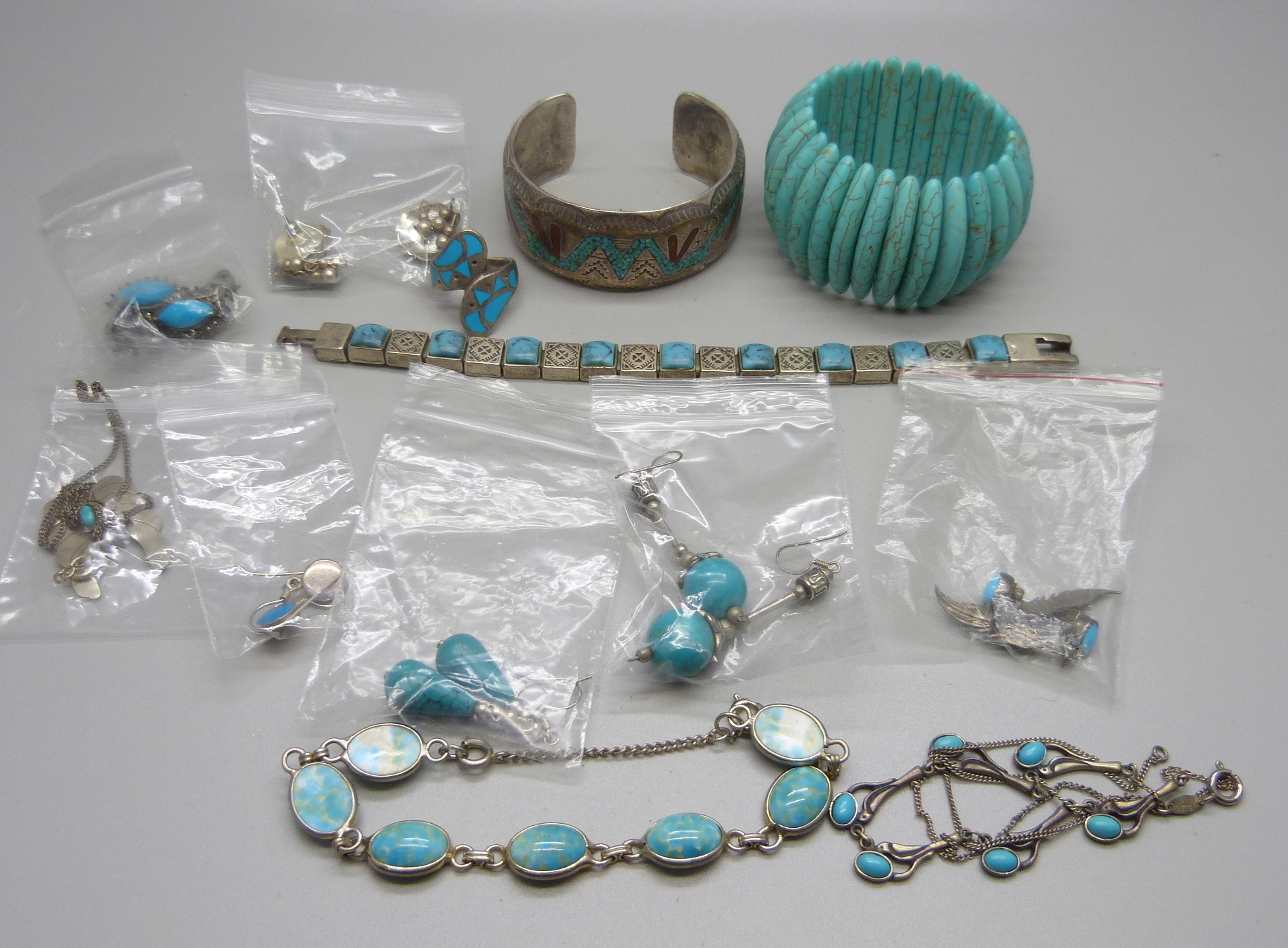 Turquoise jewellery