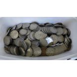 A quantity of pre-decimal British coinage