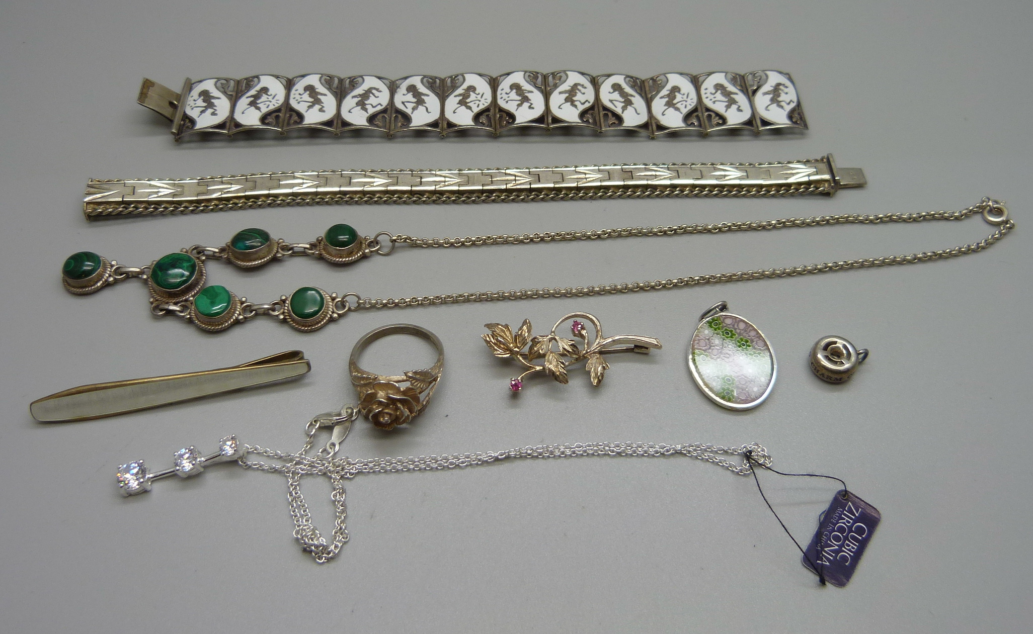 Silver jewellery