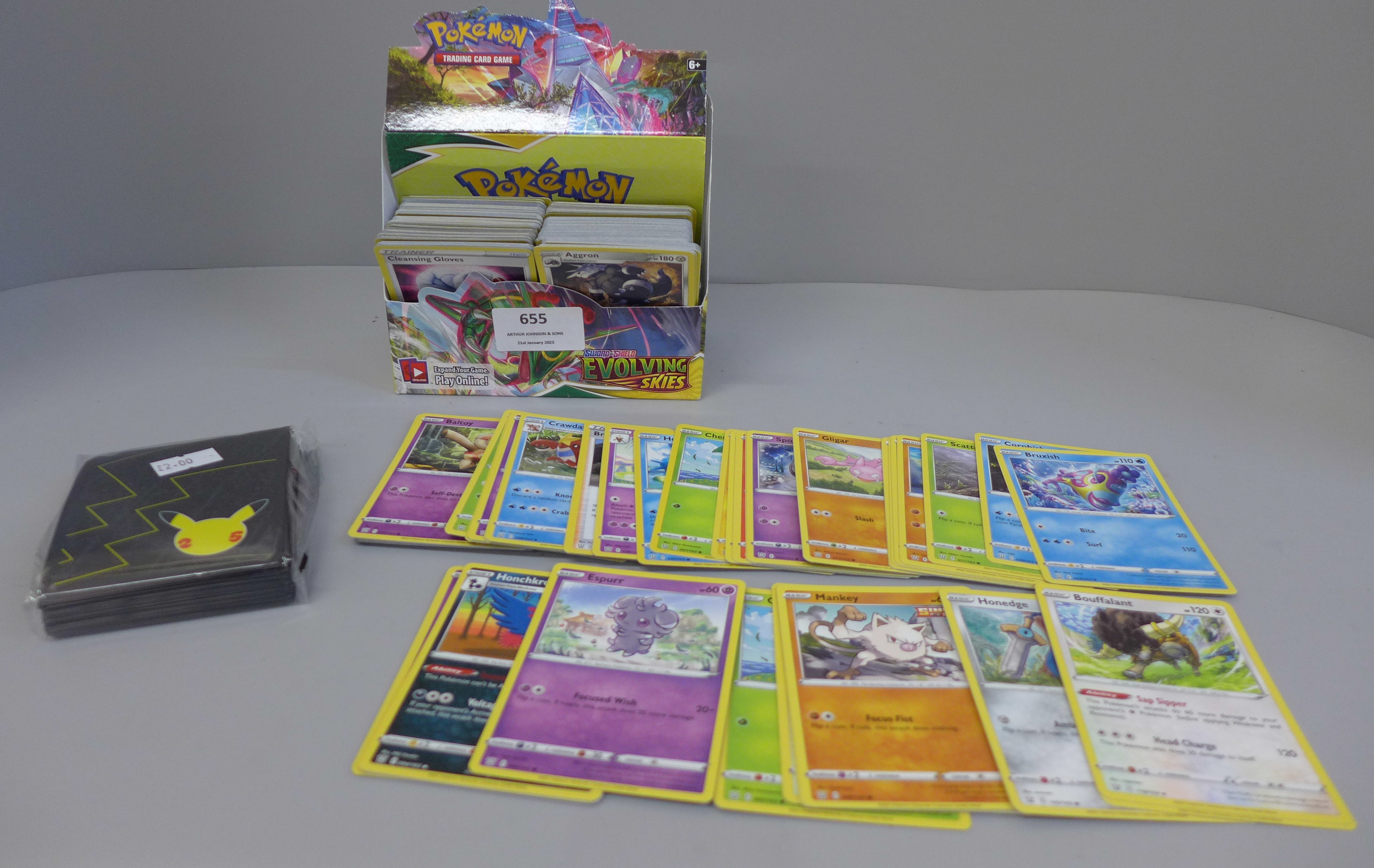 300 Assorted Pokemon cards
