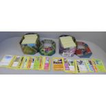 700 Assorted Pokemon cards including collector tins
