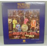 A Beatles related Peter Blake autographed Sgt. Pepper CD boxed set