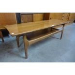 A Jentique teak coffee table