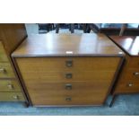 A G-Plan Brazilia teak chest of drawers