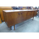 A teak sideboard