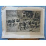 Arthur Wardle, Bulldogs of the 20th Century, print, signed, unframed