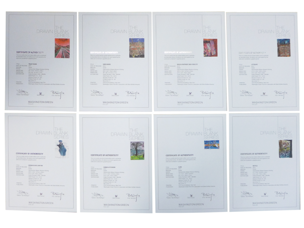 Bob Dylan (American b.1941), The Drawn Blank Series (2014), set of eight signed limited edition - Image 10 of 13
