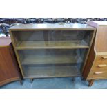 A Remploy elm bookcase