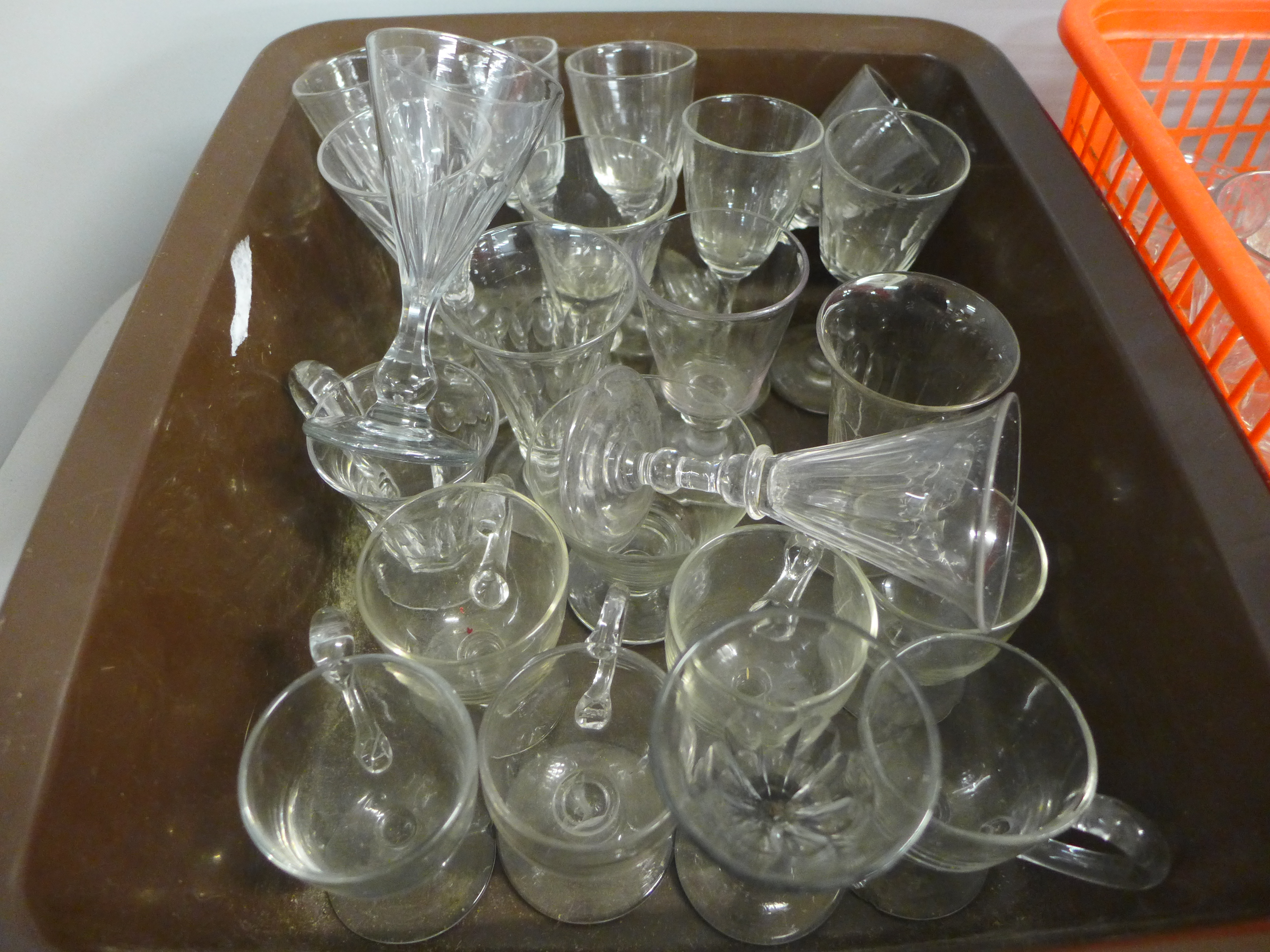 Thirty-nine 19th Century drinking glasses and custard cups **PLEASE NOTE THIS LOT IS NOT ELIGIBLE - Image 3 of 3