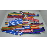 Assorted medal ribbons