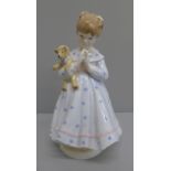 A Royal Worcester figure, I Wish