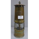 A Prima Birmingham miner's safety lamp