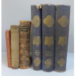 A collection of books relating to the Works of Shakespeare including a set of three Cassell's