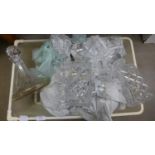 A quantity of lead crystal glass **PLEASE NOTE THIS LOT IS NOT ELIGIBLE FOR POSTING AND PACKING**