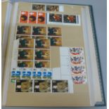 An album of pre-decimal unused stamps