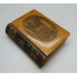 The Poetical Works of Robert Burns, Mauchline ware cover, ''Interior of Burns' Cottage''