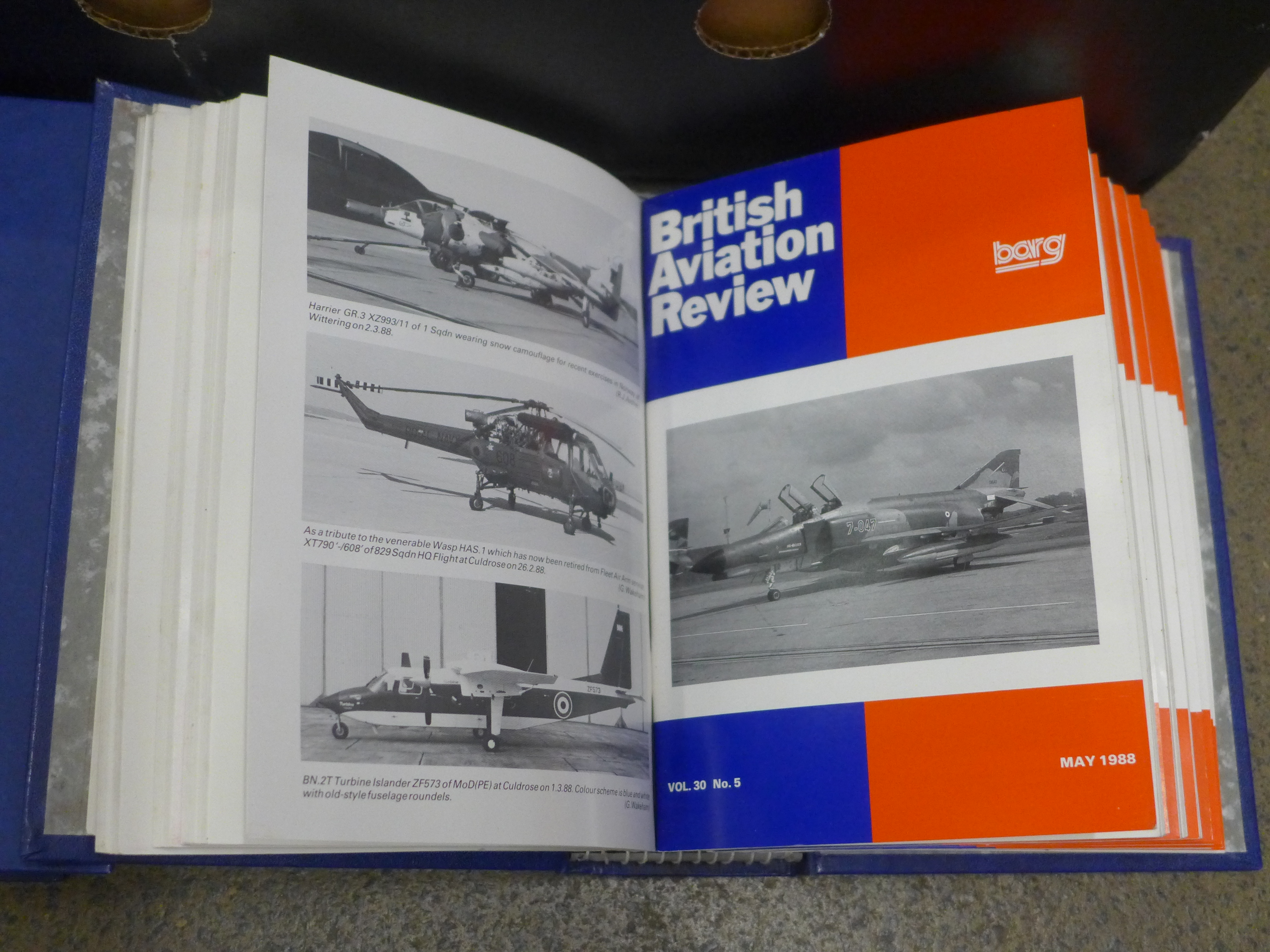 A box of British Aviation Reviews from 1980's-1990's **PLEASE NOTE THIS LOT IS NOT ELIGIBLE FOR - Image 2 of 2