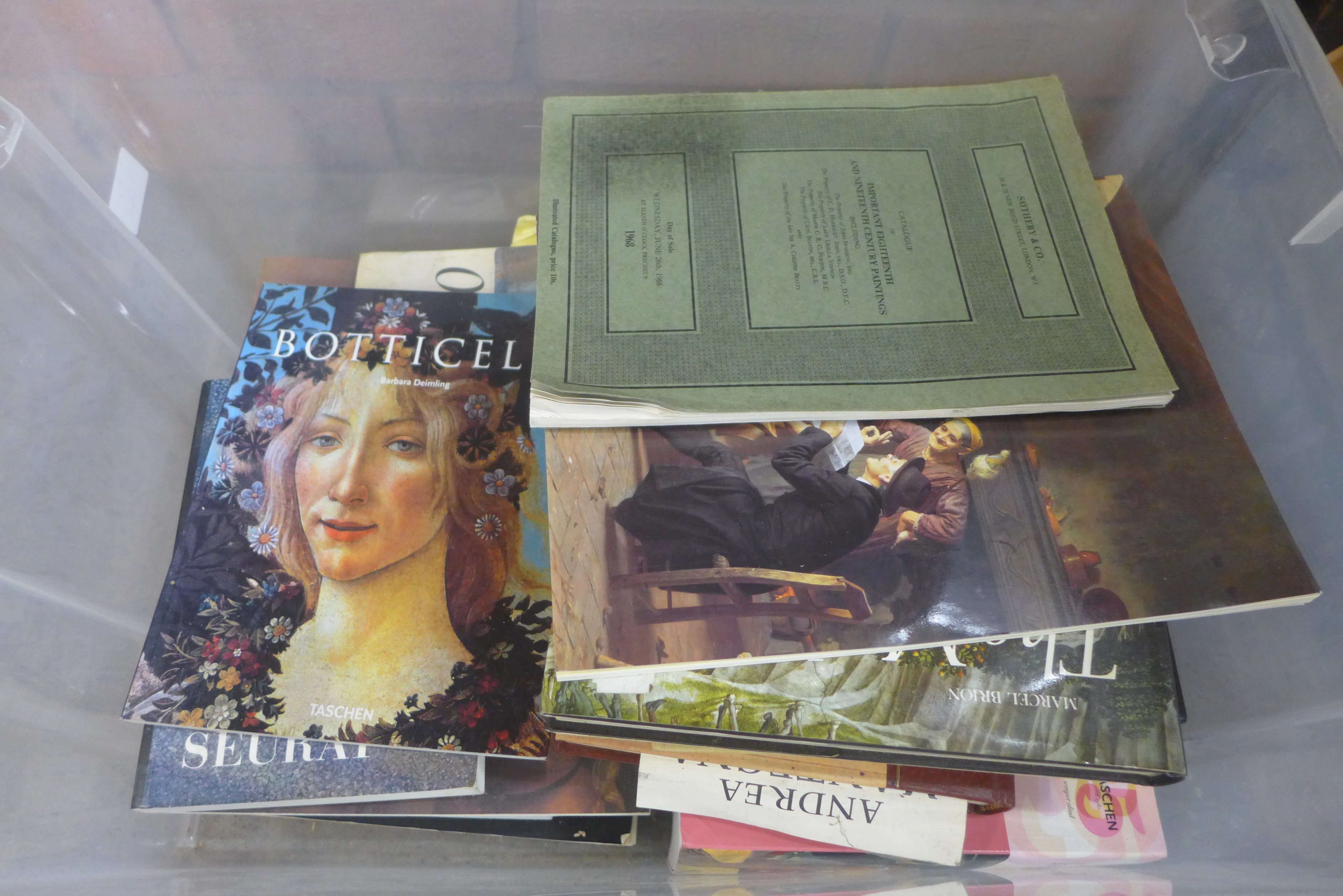 A box of art books and art theory and history books **PLEASE NOTE THIS LOT IS NOT ELIGIBLE FOR - Image 2 of 2