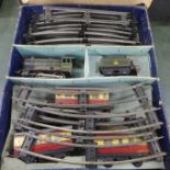 A Hornby set 51 0 gauge train set, boxed