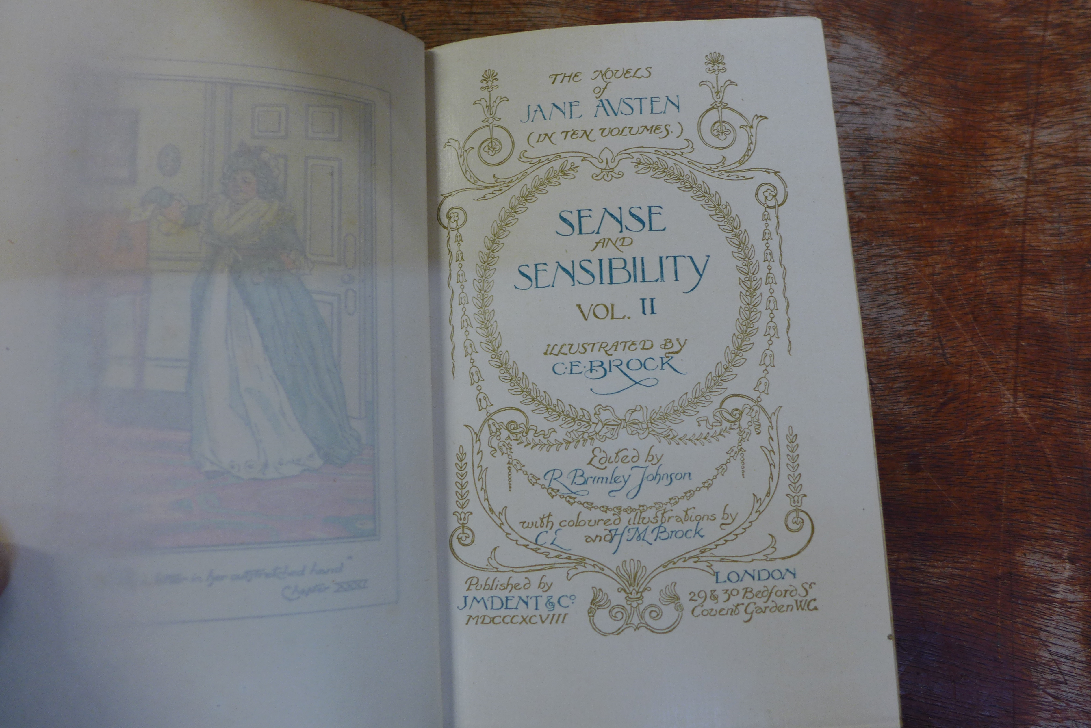 A collection of Shakespeare's Works and a set of ten Jane Austen novels, published by JM Dent & Co., - Image 7 of 12