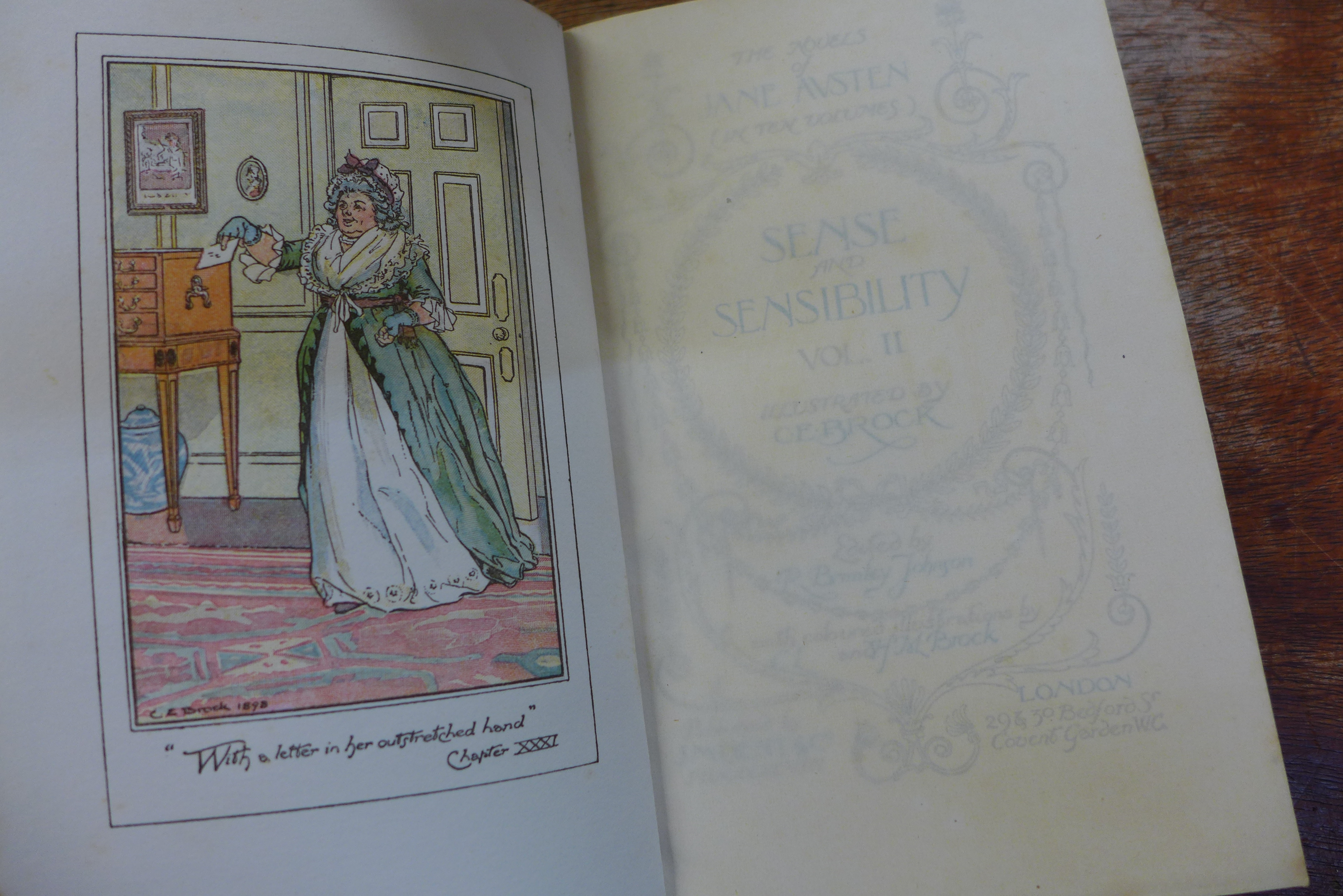 A collection of Shakespeare's Works and a set of ten Jane Austen novels, published by JM Dent & Co., - Image 8 of 12