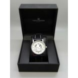 A 2019 silver full sovereign wristwatch, limited edition 721/4999, by Samler Huset, boxed