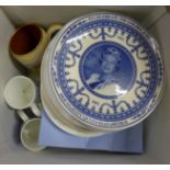 A collection of china including Royal commemorative items **PLEASE NOTE THIS LOT IS NOT ELIGIBLE FOR