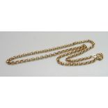 A 9ct gold chain, 5.7g