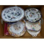 19th Century and later plates **PLEASE NOTE THIS LOT IS NOT ELIGIBLE FOR POSTING AND PACKING**