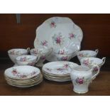 A Royal Tara Irish china six setting tea set