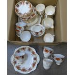 Two Irish tea sets, Royal Tara and Arklow