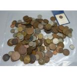 A collection of old coins