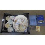 Queen Victoria commemorative china, mugs, paperweight, books, etc.