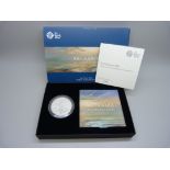 A 2020 Britannia £2 silver coin, boxed