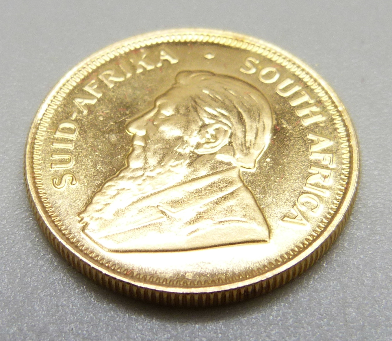 A 1980 gold quarter Krugerrand, 8.48g, uncirculated - Image 2 of 3