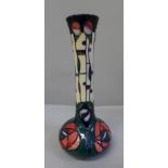 A Moorcroft Mackintosh squat vase, designed by Rachel Bishop, 20.5cm