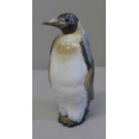 A Rosenthal figure of a penguin