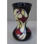 A Moorcroft squat vase, 4.5", (11.5cm)