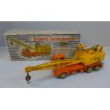 A Dinky Supertoys 972 20-Ton Lorry-Mounted Crane, boxed