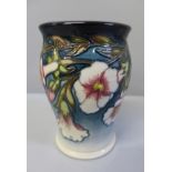 A Moorcroft trial vase, signed by Shirley Hayes, 9/9/2000, 14cm