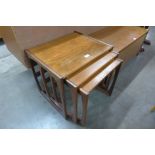 A G-Plan Quadrille teak nest of tables