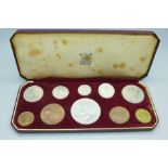 A Royal Mint Queen Elizabeth II Coronation coin set